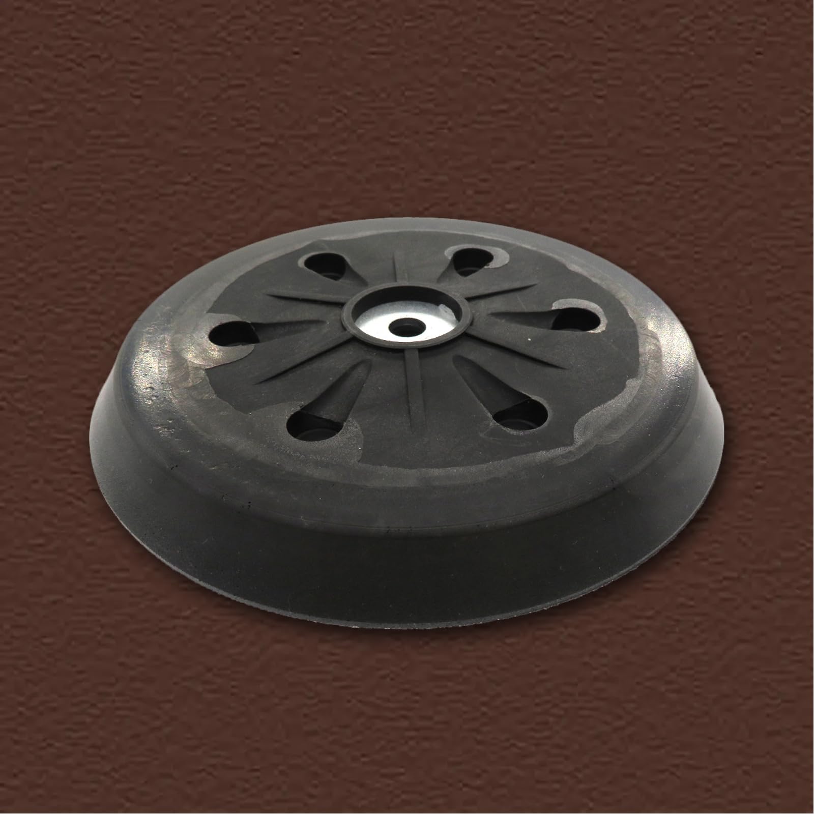 Raheem Patin arrière pour Metabo SXE 450 631158000 - Crochet et boucle - 150 mm - 6 trous - Compatible avec DeWalt D26410
