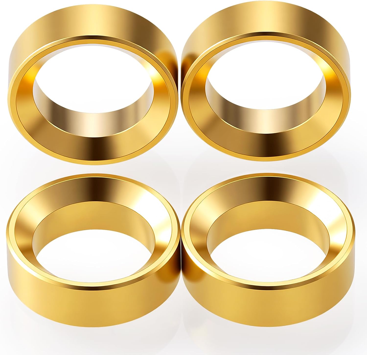 1Set/4PCS SCX30 Brass Wheel Weight 13g for AXIAL SCX-30 JLU Bronco 1/30th RC Crawler Car Upgrade Parts