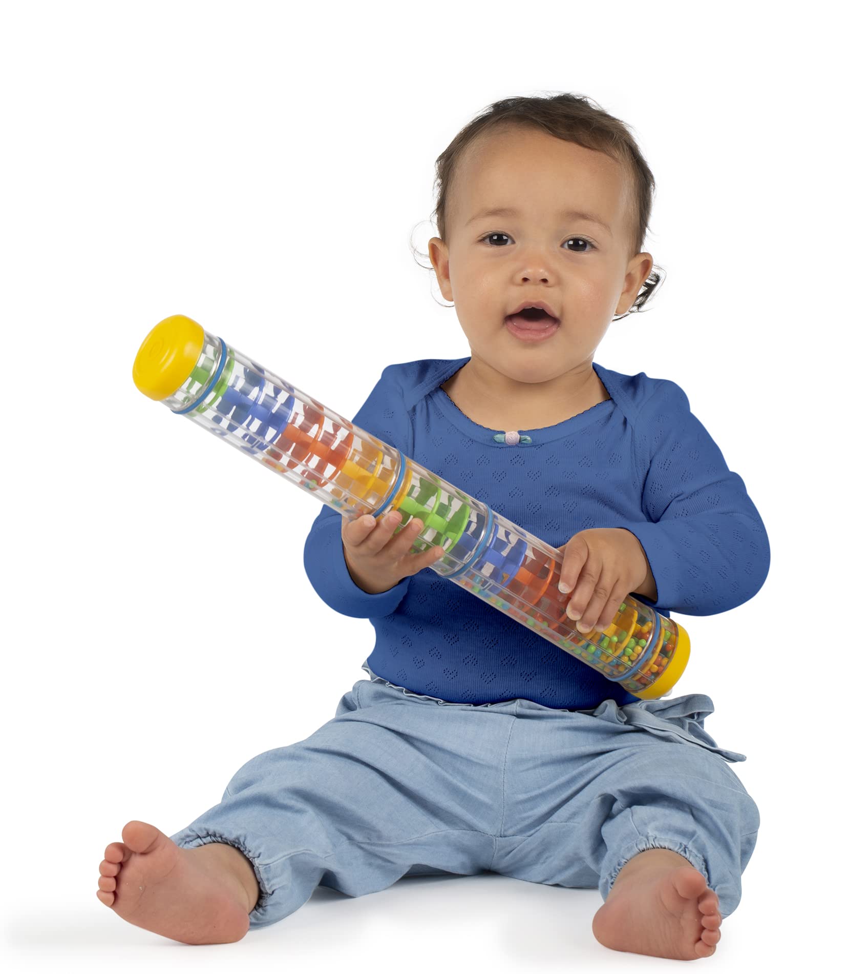 Buy Rainmaker 16 Inch Rain Stick Musical Instrument For Babies, Toddlers And Kids Turn Over