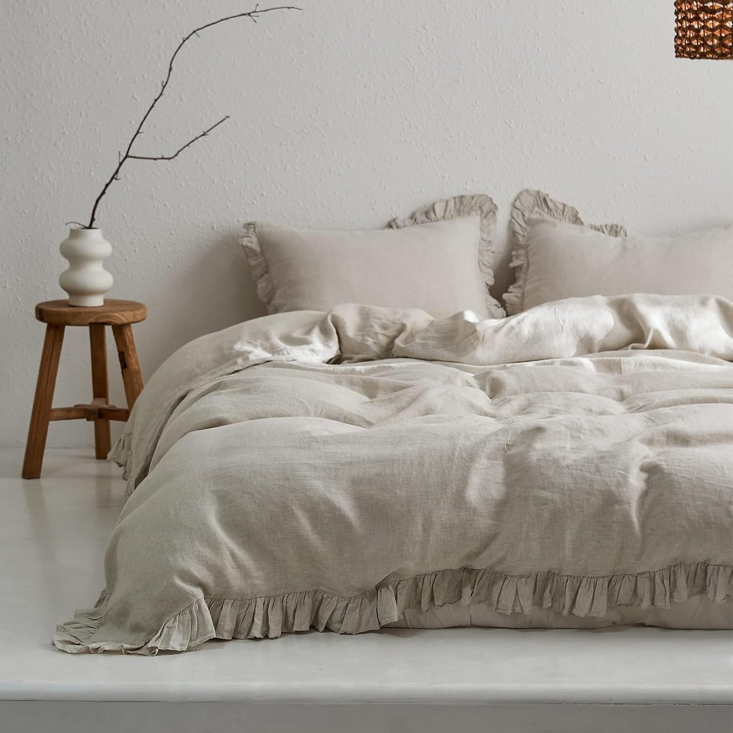 Simple&Opulence 100% Linen Duvet Cover Set