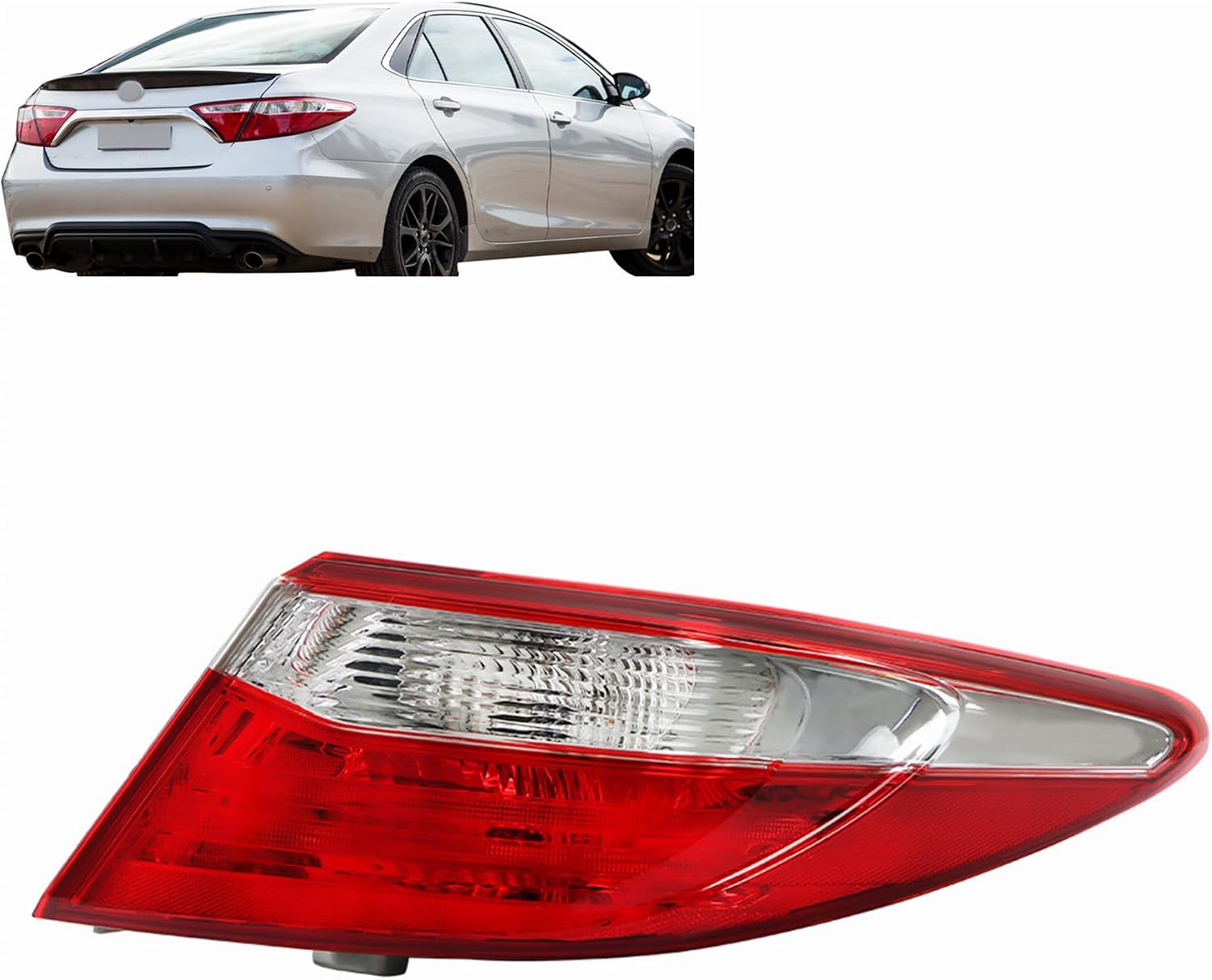 GXYWADY 1 Pcs Tail Light Replacement for Camry 2015 2016 2017 Driver Left Side Replacement for 8155006640