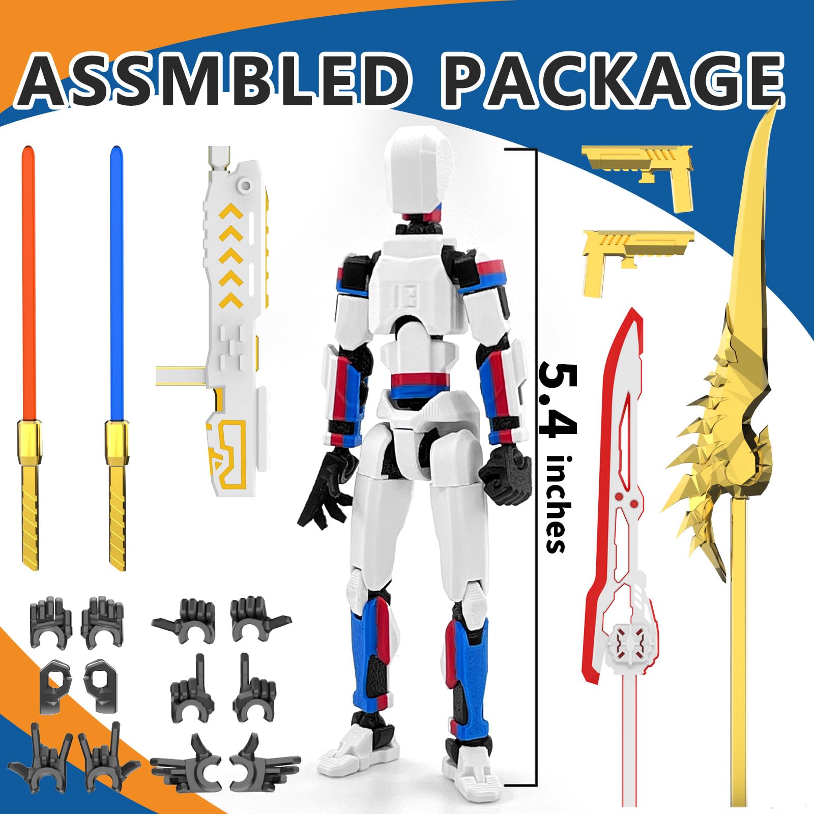 Amazon.co.jp: Falandi 組み立て済み T13 アクションフィギュアセット 