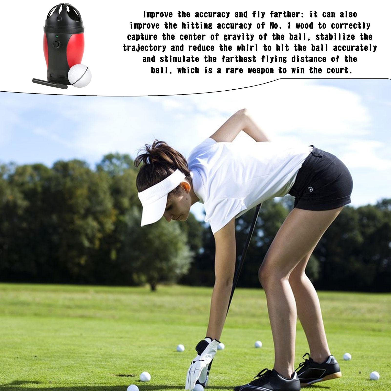 Herramienta para marcar la alineación de pelotas de golf - marcador eléctrico Check-Go Pro, marcador de puntos de pelotas | Herramienta para marcar pelotas de golf para putts rectos, aline