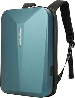 Mochila Executiva Para Notebook Impermeável de até 15.6 Polegadas, Grande Mochila Masculina Multi-funcional Expansível Reforçada Antifurto com Trava e Código