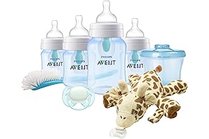 Avent Anti-Colic Baby Bottle Newborn Gift Set with Snuggle