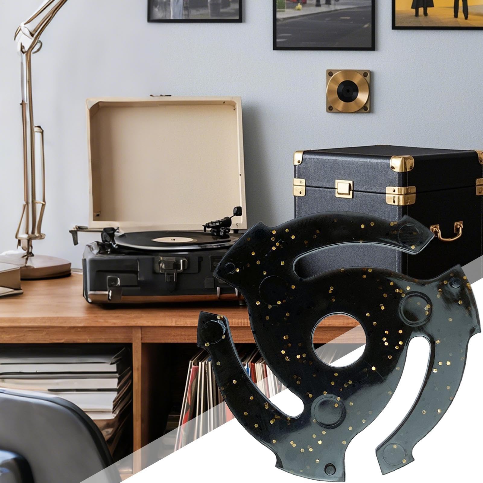 Adattatore 45 Giri, Adattatore per Giradischi Sostituzione per | Principianti Appassionati Musicali Festa In Casa Utenti DJ