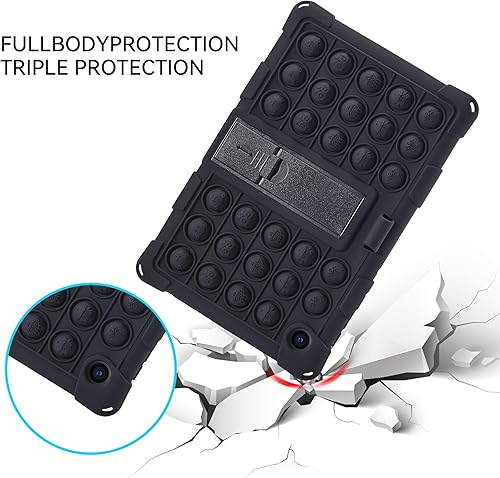 Miniatura 6 de Funda para tablet TCL TAB 8 Plus 9138STAB 8 WiFi 9132XTAB 8 LE 9137W, apta para niños, soporte integrado con correa de hombro para TCL Tab 8 LETab 8