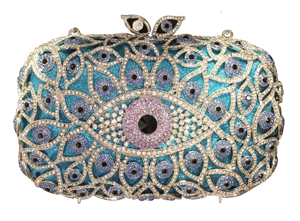 Sacs à main et sacs à main de luxe strass pour pochette soirée - 8