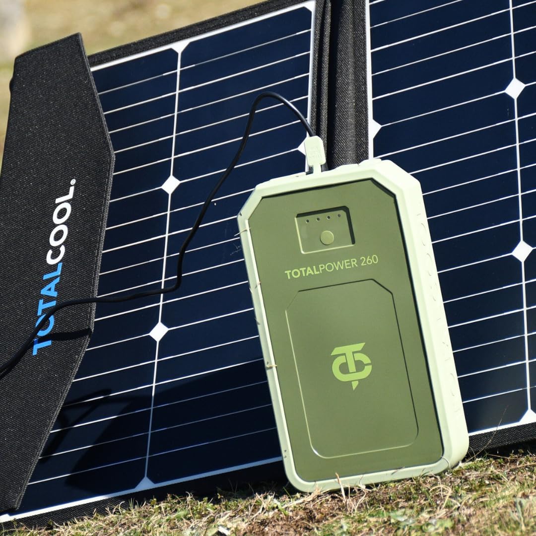 Totalpower 260 Portable Power Pack Off Grid Power Supply Lightweight Battery Power Pack Camping Fishing Backup Power Bank