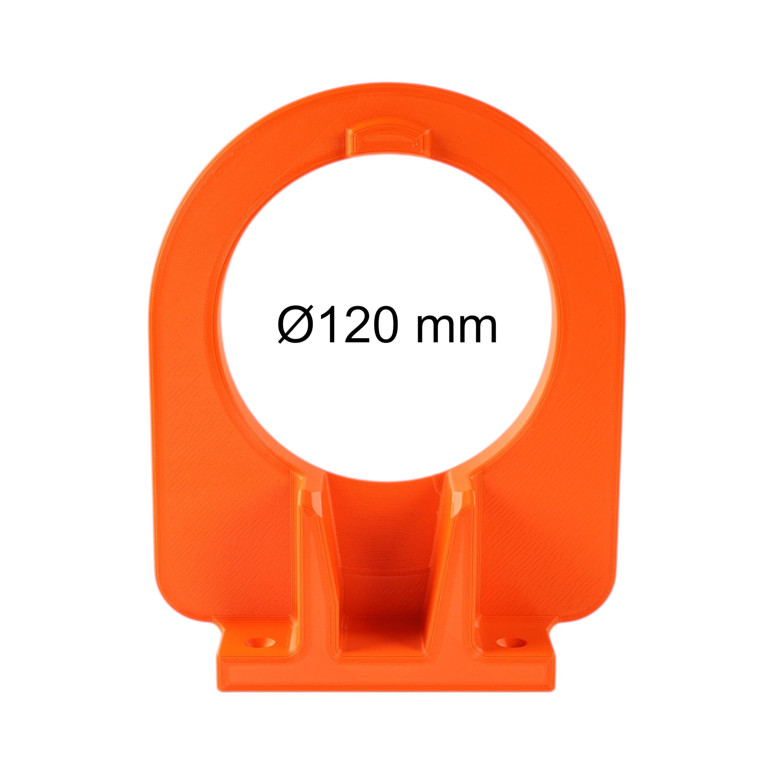 Halterung passend für STIHL BGA 86 Akku Laubbläser AP System Wandhalterung Gerätehalterung Zubehör Befestigung (Orange)