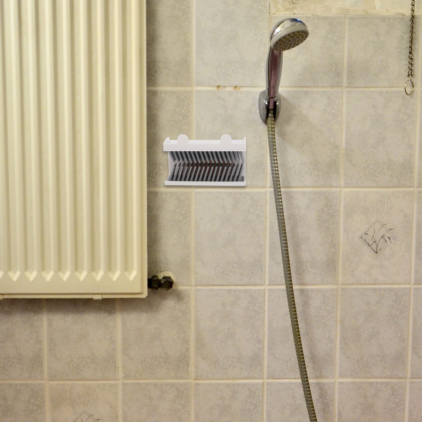 UKCOCO 4stücke Dusch-haarfänger Aus Wandmontierbar Wiederverwendbar Flexibles Design Zur Verhinderung Von Abflussverstopfungen Geeignet Für Badezimmer Und Mit Ohren
