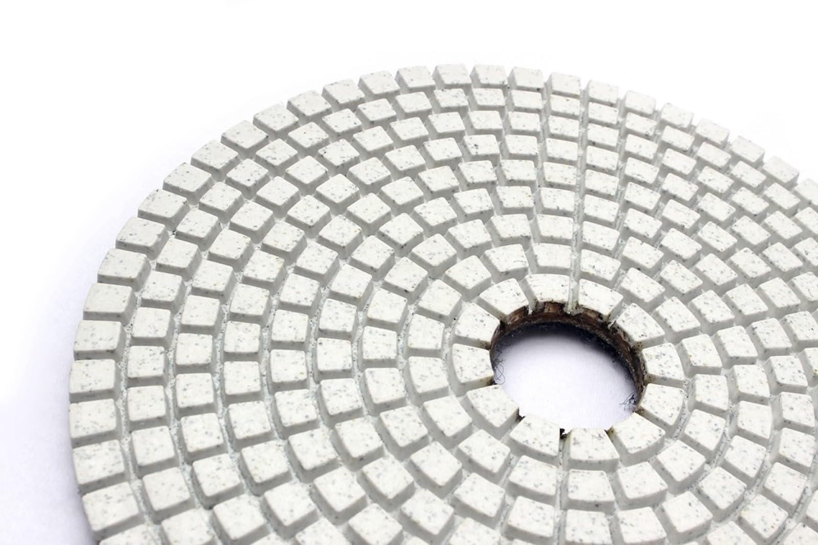 Almohadillas pulidoras de diamante, Juego de 7 almohadillas de pulido de diamante de 5", 125 mm, flexibles y húmedas, for piedra, granito, mármol, hormigón, paquete de pulido, disco de pulido de grano