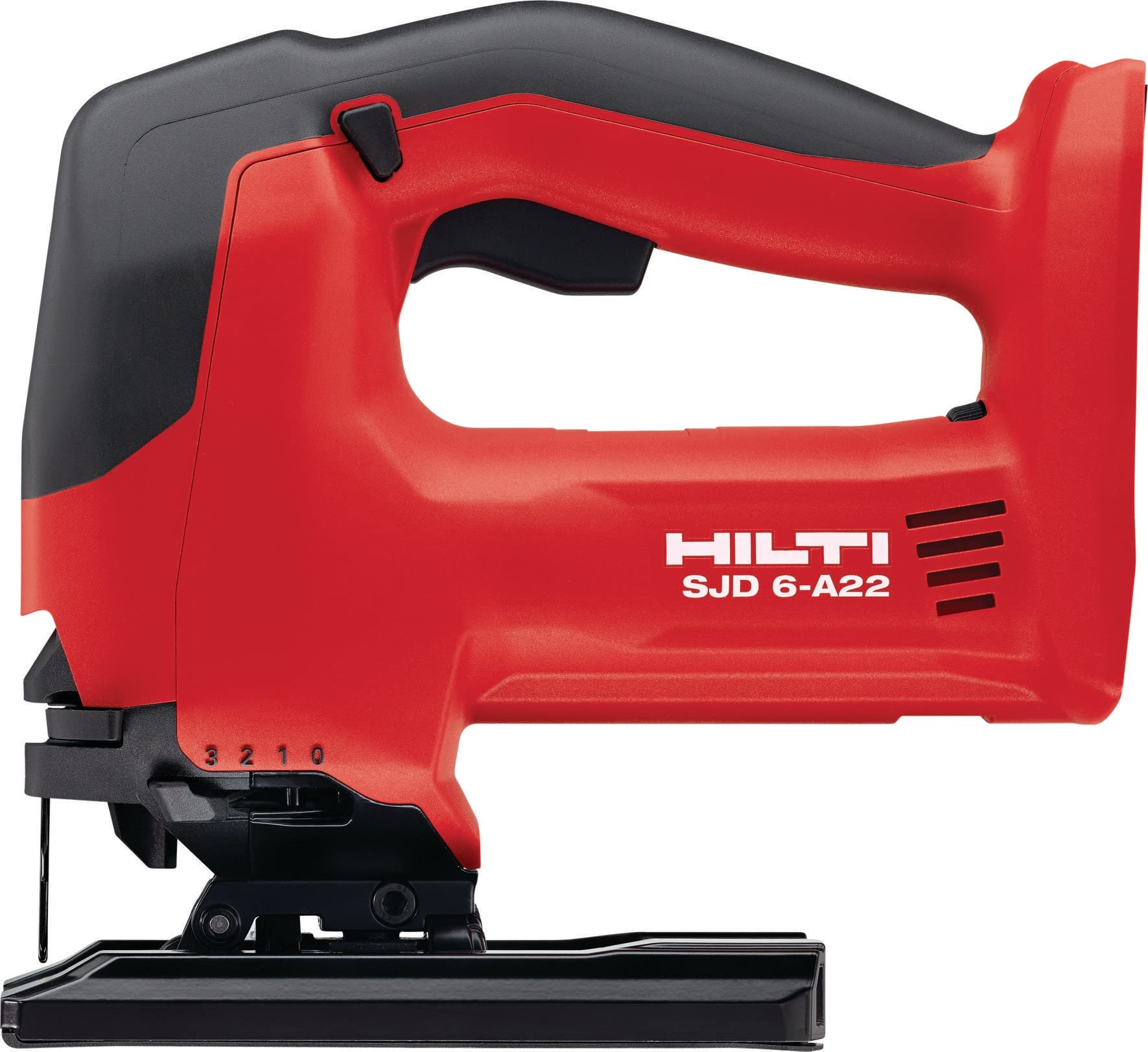 Hilti 2133673 Sierra de calar a batería SJD 6-A22 (22V, Corte madera, metal y plástico. Profundidad corte hasta 150 mm. Empuñadura en D. Peso 3.2 kg. Incluye Juego hojas (5pc) y maletín) [liquidación]