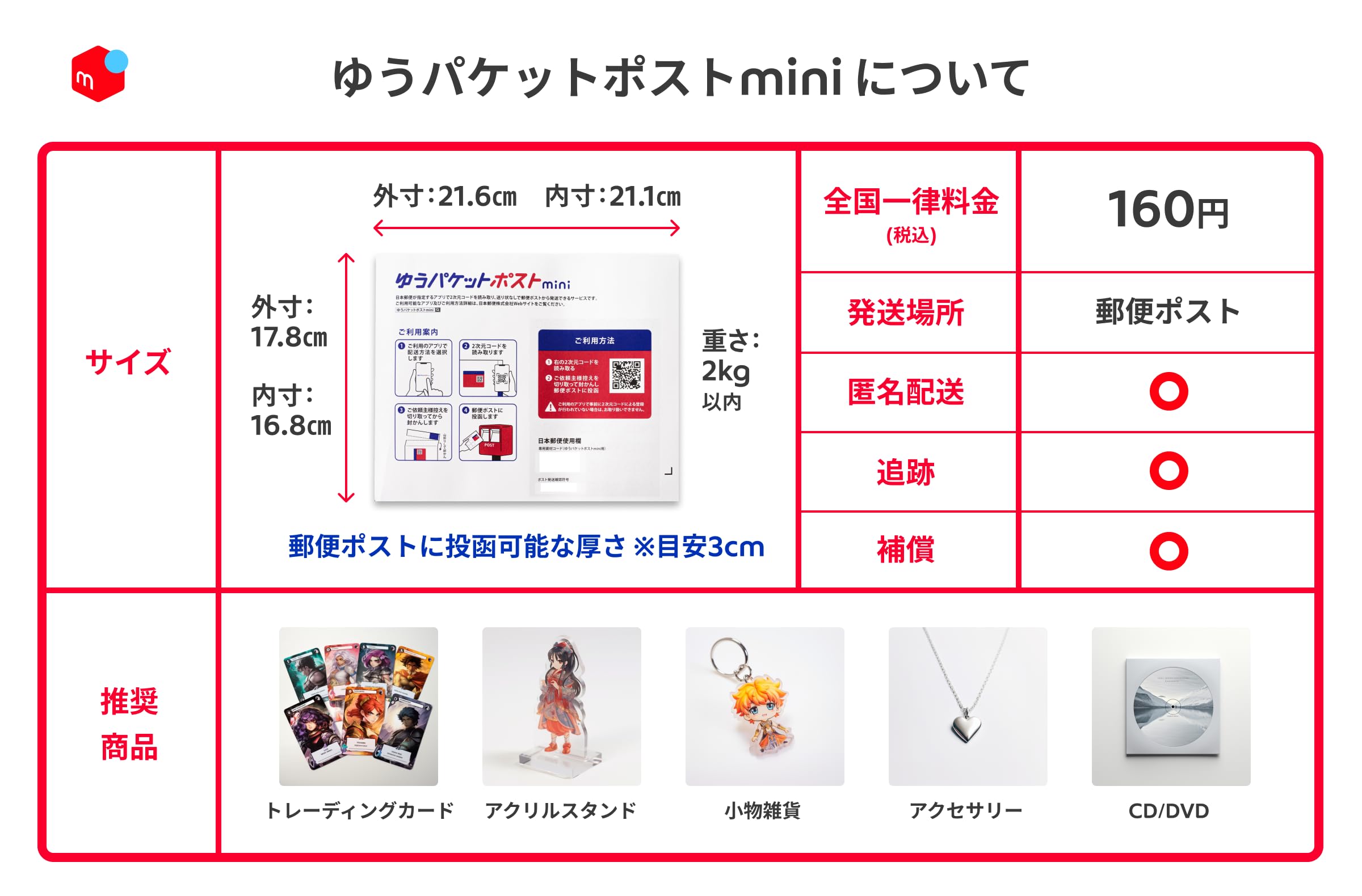 Amazon | ゆうパケットポストミニ封筒 封筒3枚入り ゆうパケット
