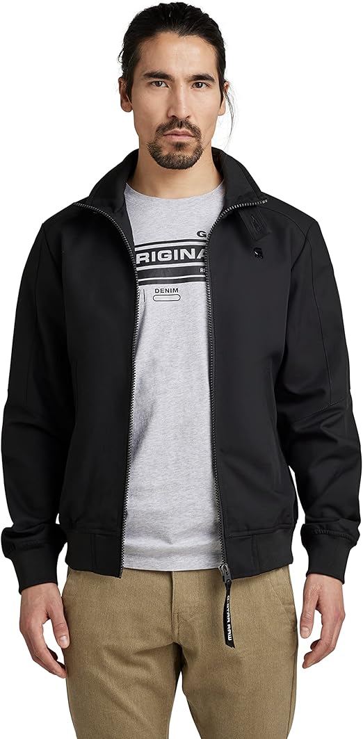 Amazon | [ジースターロゥ] トラックジャケット ジップアップ メンズ