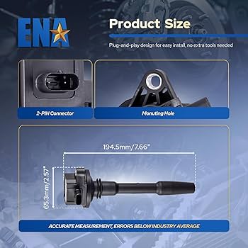 Amazon.com: ENA Ignition Coil UF835 Compatible with Ford