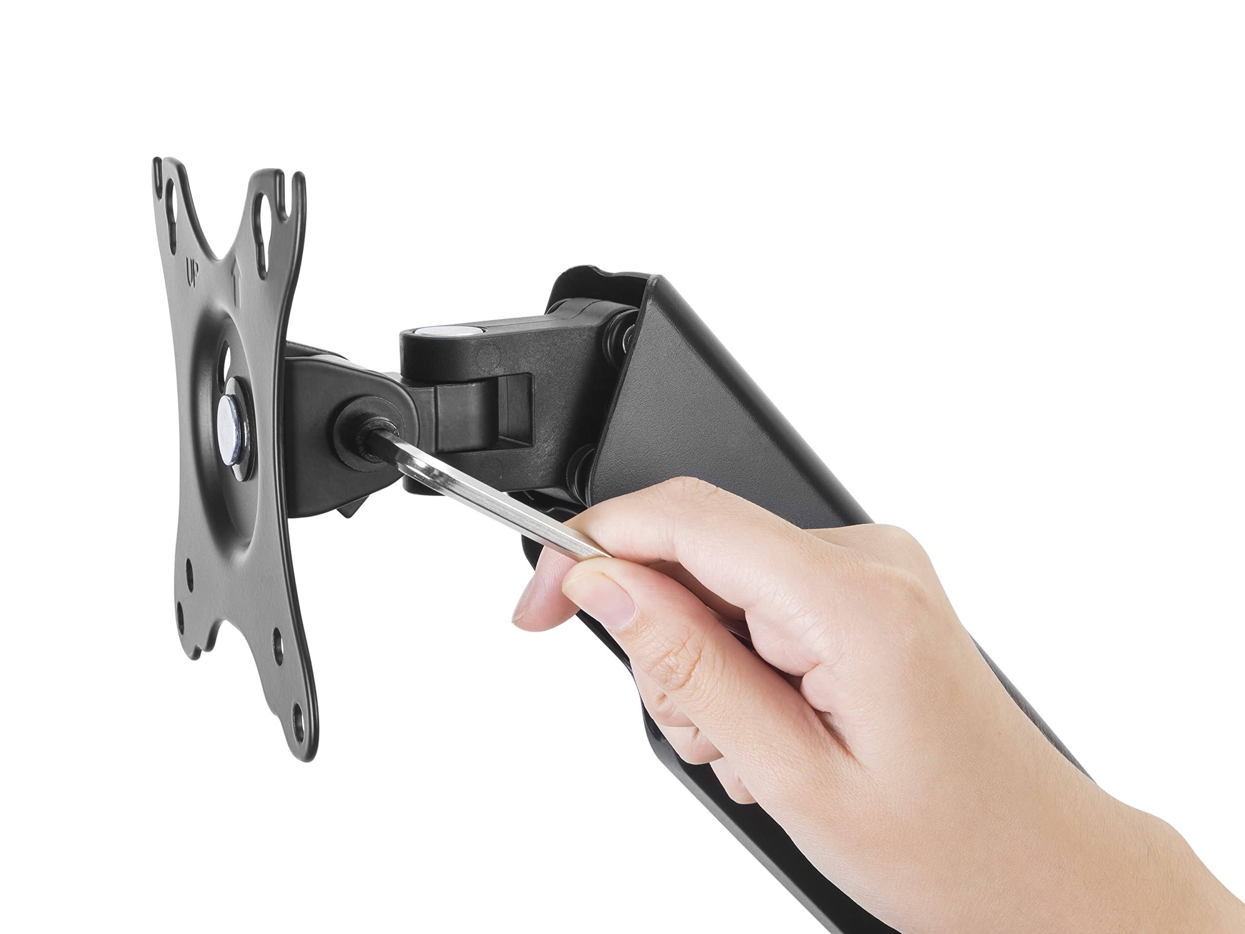 Equip 650137 - Supporto da parete per monitor singolo da 17"-32", lunghezza braccio: 564 mm