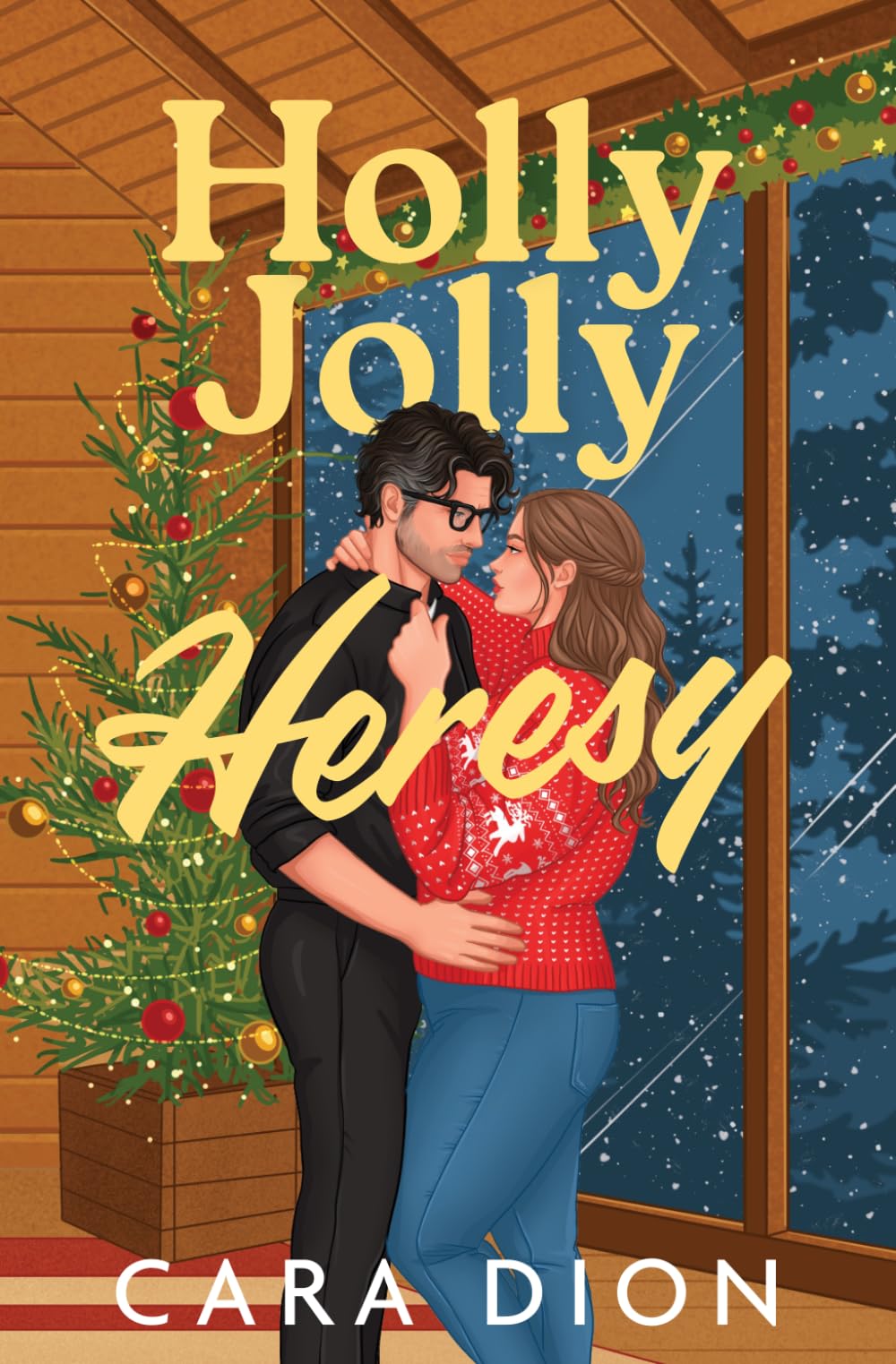 Holly Jolly Heresy: A steamy small town priest Christmas romance (Aster Bay)