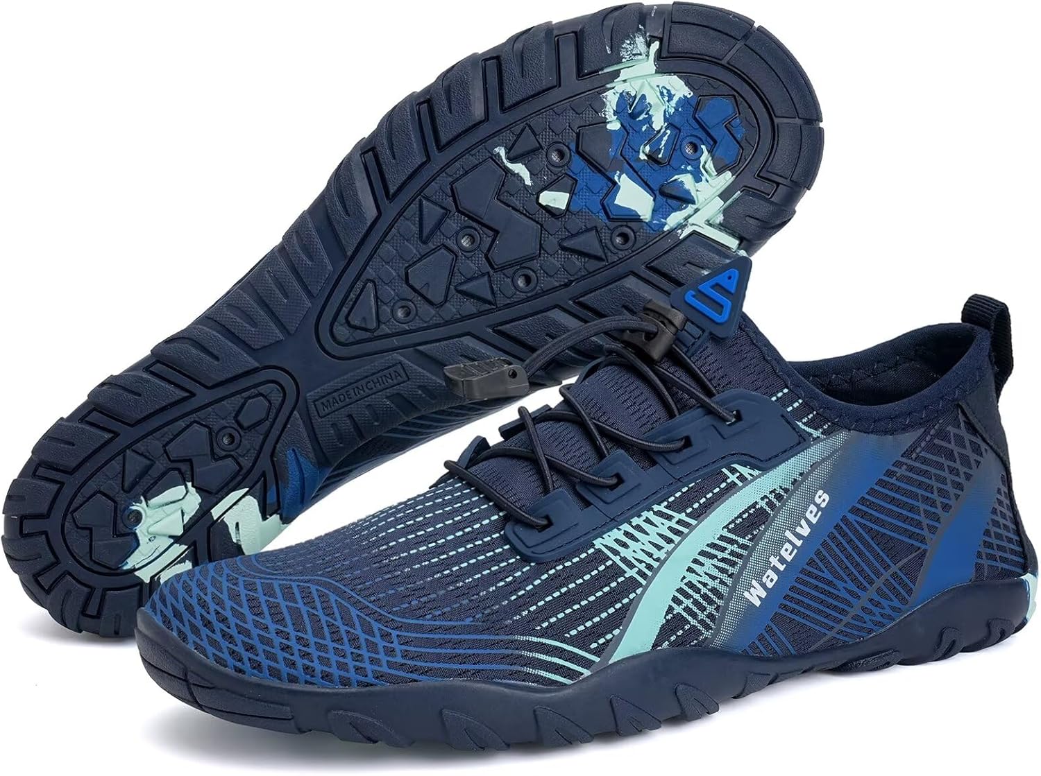 WateLves Water Shoes Mens Womens Beach Swim Shoes Quick-Dry Aqua Socks Pool Shoes for Surf Yoga Water Aerobics - Image 2