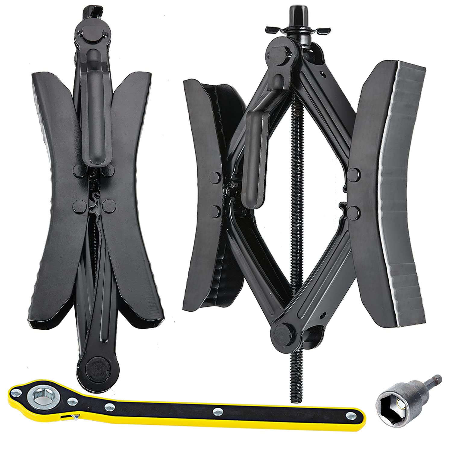 Buy Wankic X Shaped Chocks Wheel Stabilizer for RV Travel Trailer,Anti