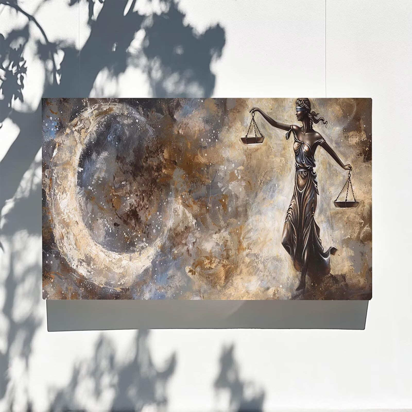 Malen nach Zahlen Erwachsene GöTtin Der Gerechtigkeit Malen nach Zahlen ab 7 jahre Mädchen GöTtin Kreativ set für Erwachsene mit Leinwand Acrylfarben set und Pinsel, Bastelset zum Bemalen 80X160cm 7-T