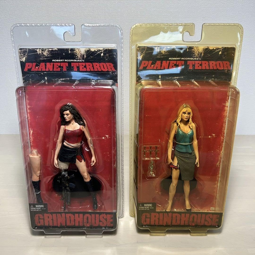 Amazon.co.jp: GRINDHOUSE PLANET TERROR フィギュア 2体セット : おもちゃ