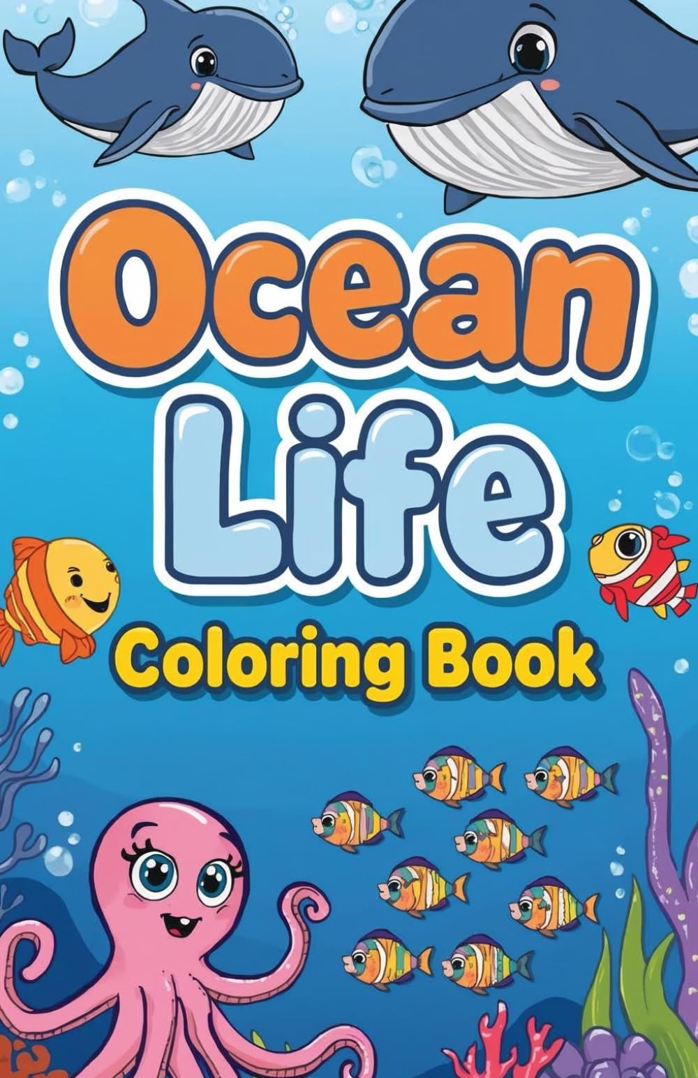 Ocean Life Coloring Book