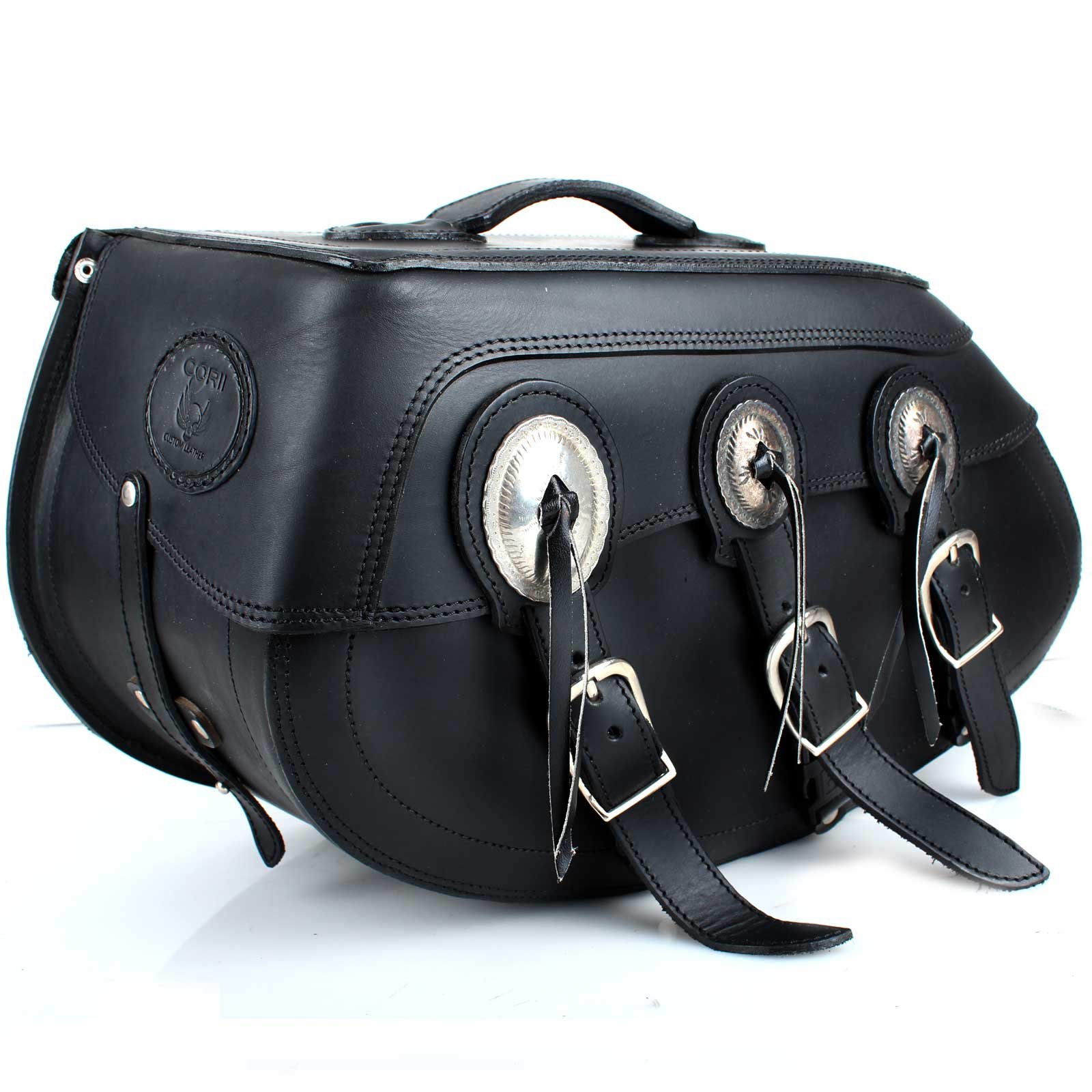 Sacoches de fourche moto : Cuir, Café Racer, Vintage, Moderne