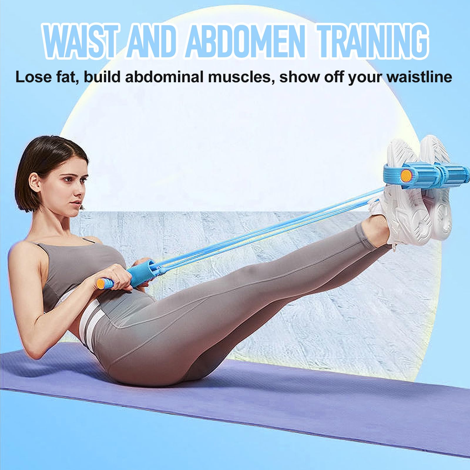 Elastique Musculation,Bandes De Tension élastiques Multifonctionnelles