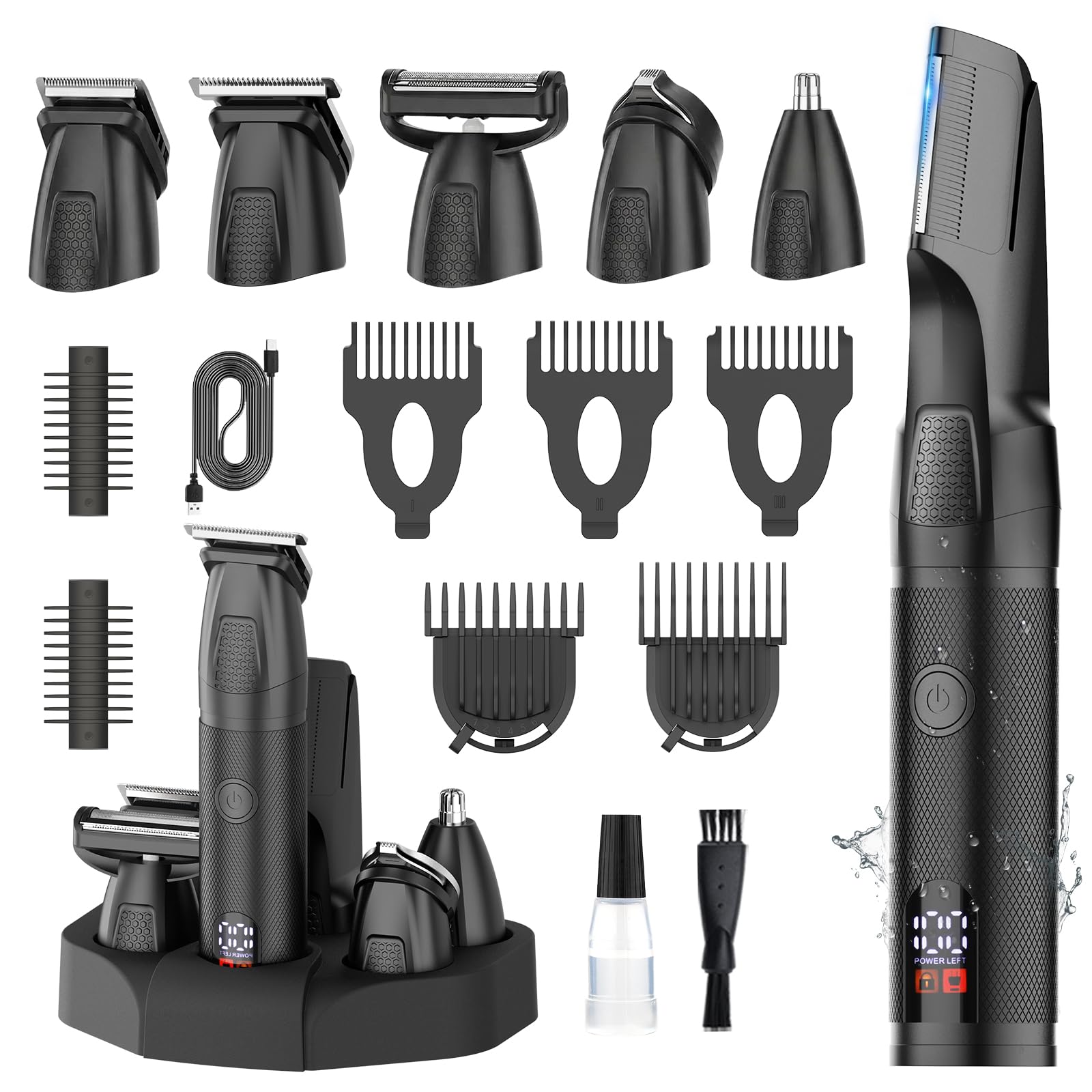 Manscape 6-in-1 V-Shaped Trimmer