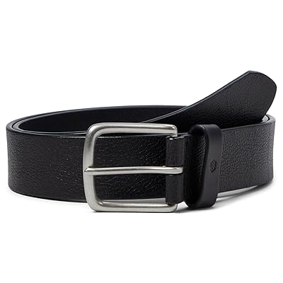 Johnston & Murphy Tumbled Straight Edge Belt Men