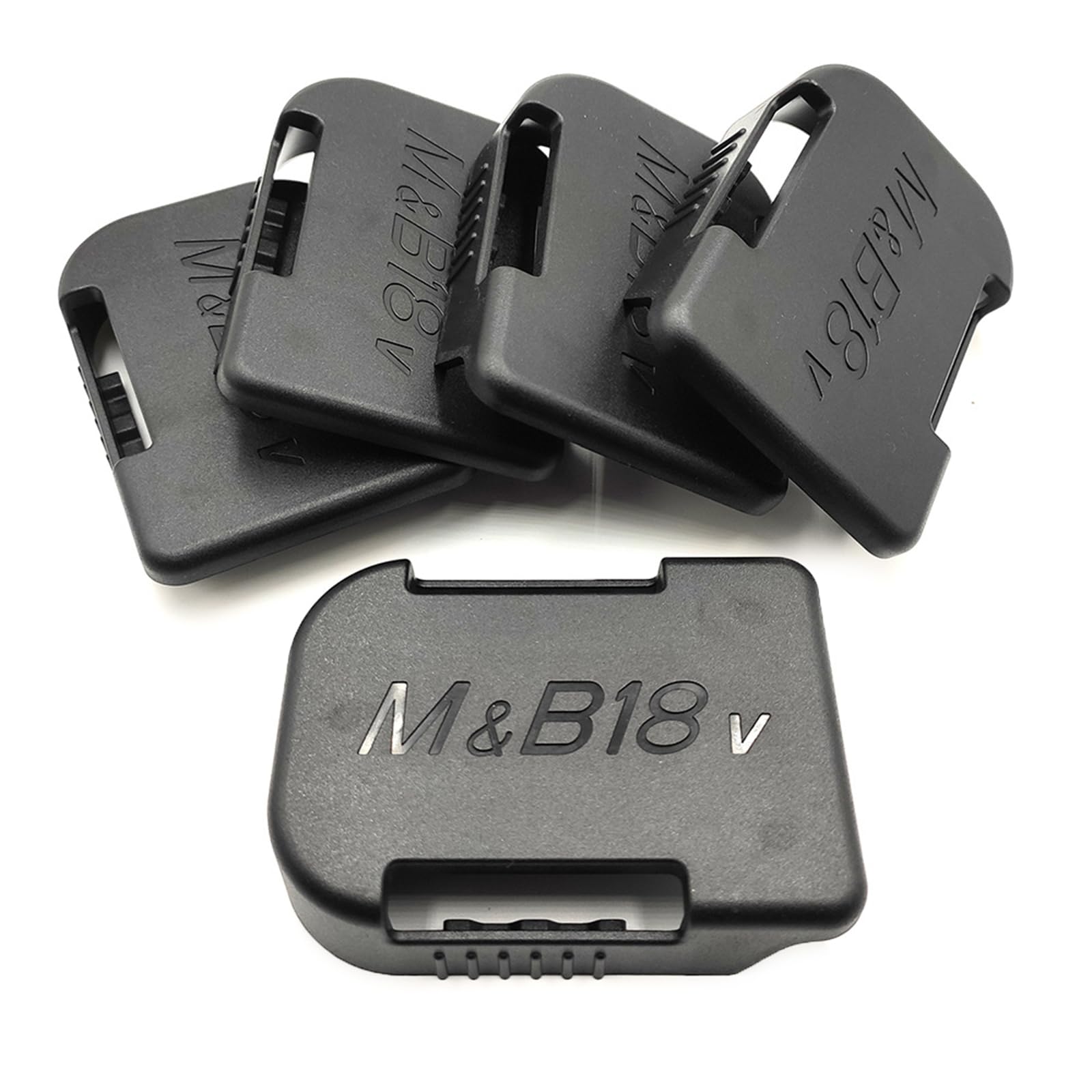 Tsophreniq 5Pcs Battery Storage Rack Holder Case Replacement For 14.4V 18V Fixing Devices Power Tools Accessories Camera Holder
