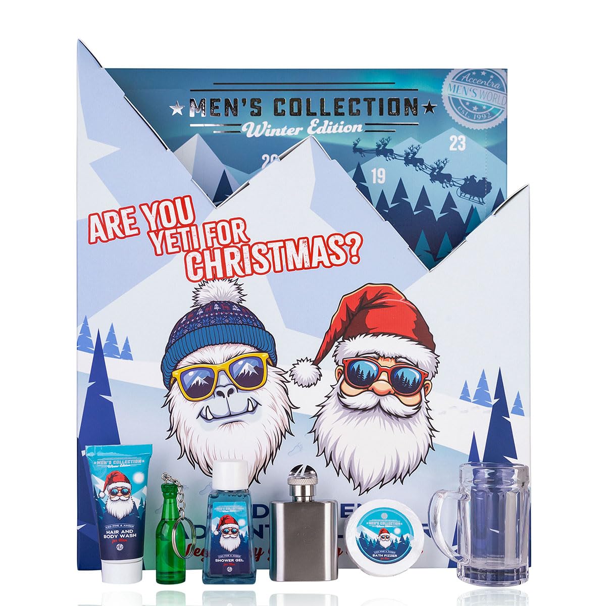 Accentra Herren Adventskalender 2025 Kosmetik