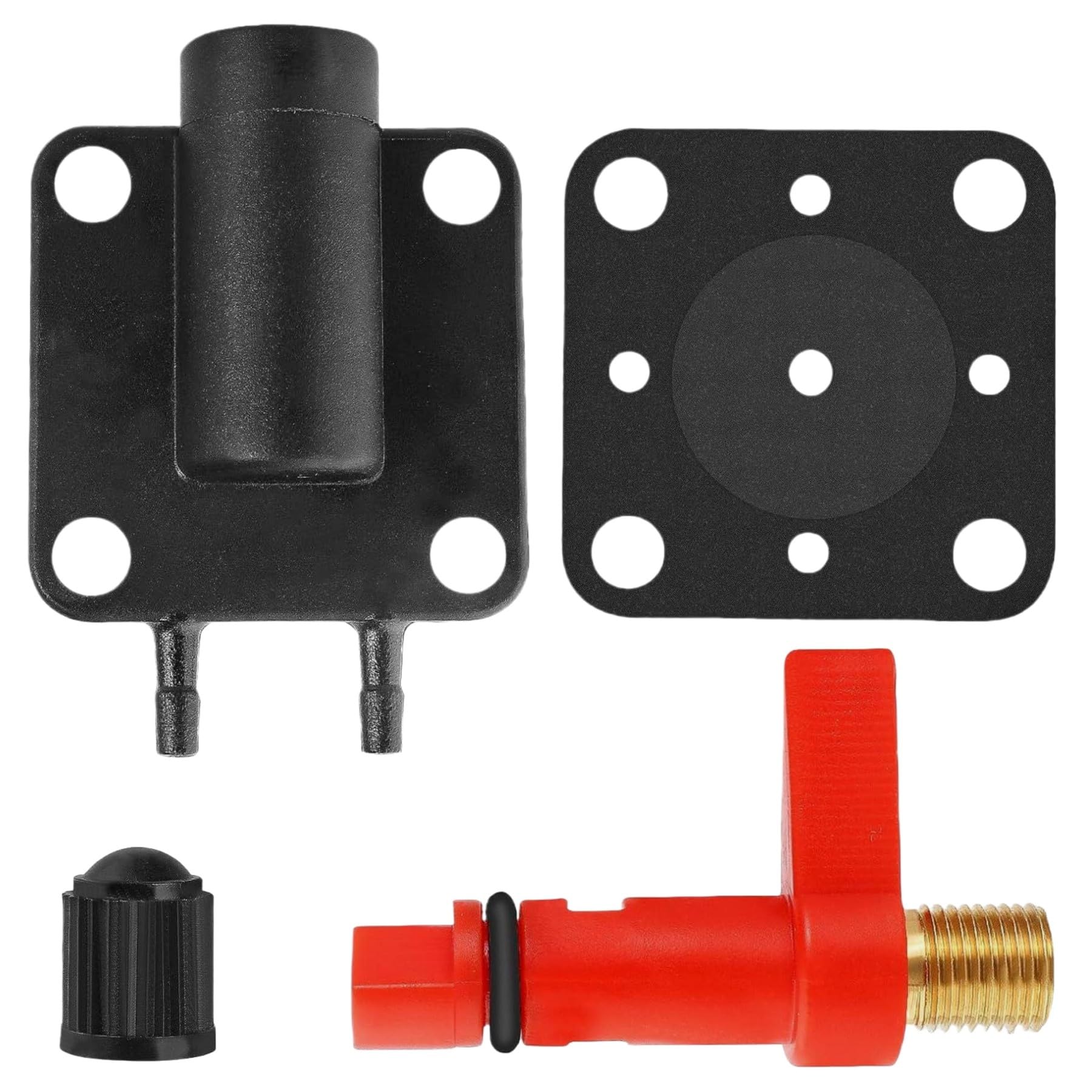 JLM MARINE 18-7044 Primer Solenoid Service Valve Kit For Johnson Evinrude Outboard Engines
