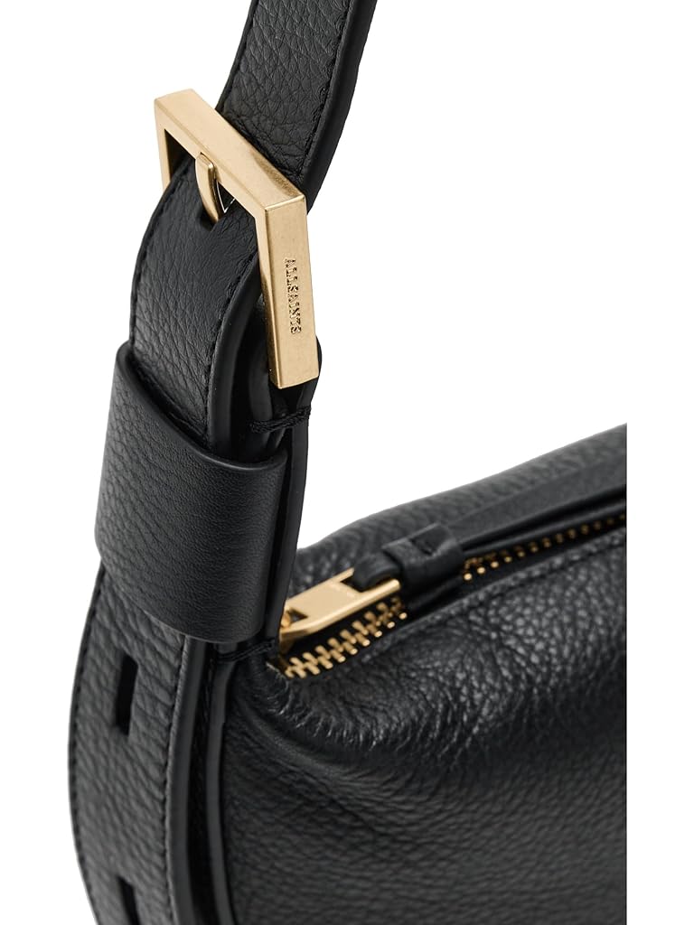 Black AllSaints Half Moon Xbody