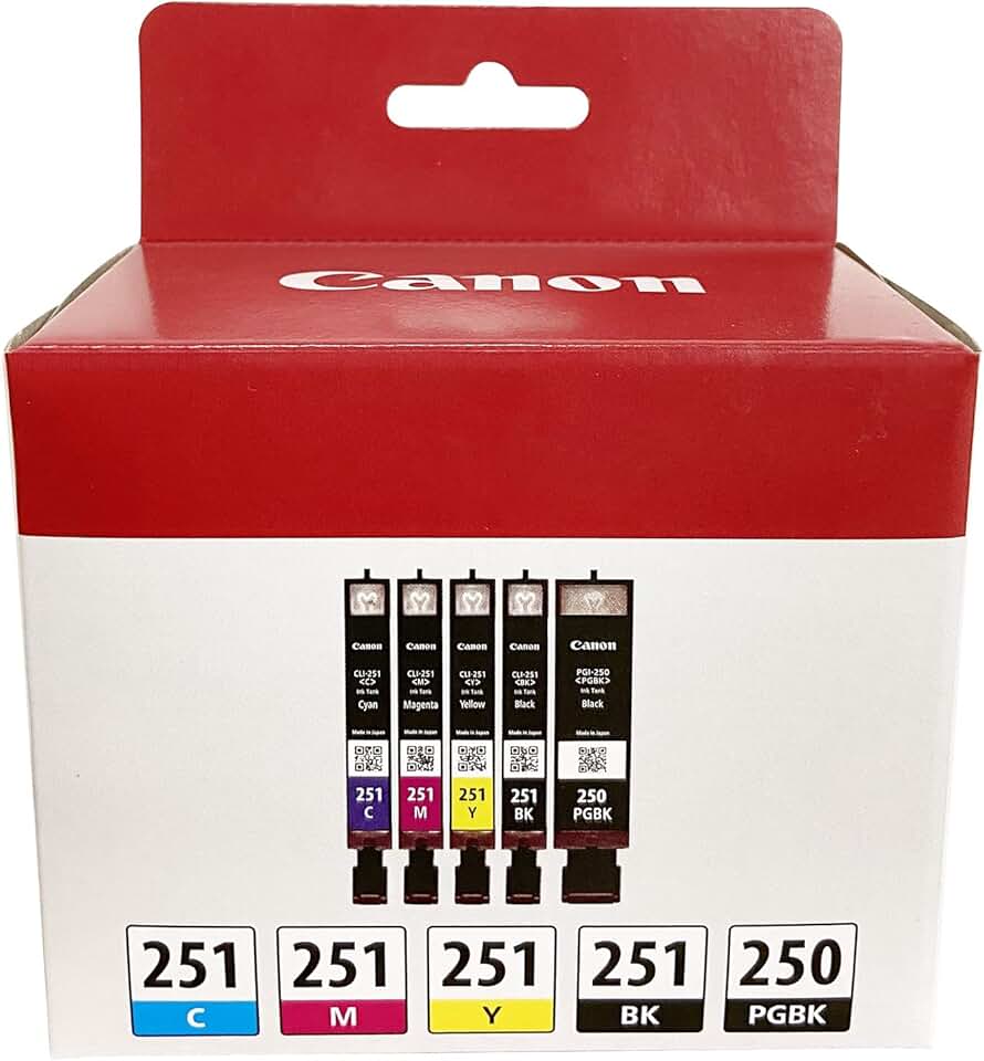 250 251 canon ink cartridges