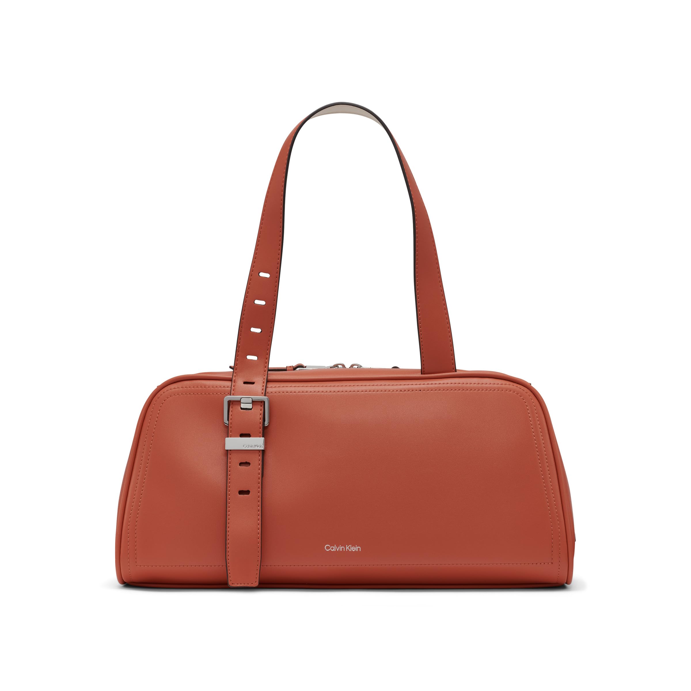 

                                                    Calvin Klein Lowen East/West Satchel, Chili Spice/