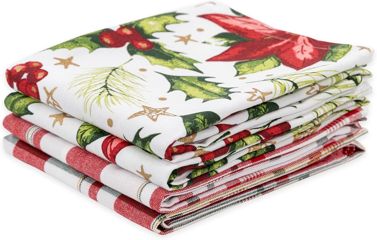 MyPillow Kitchen Dish Towels 4-Pack Blue