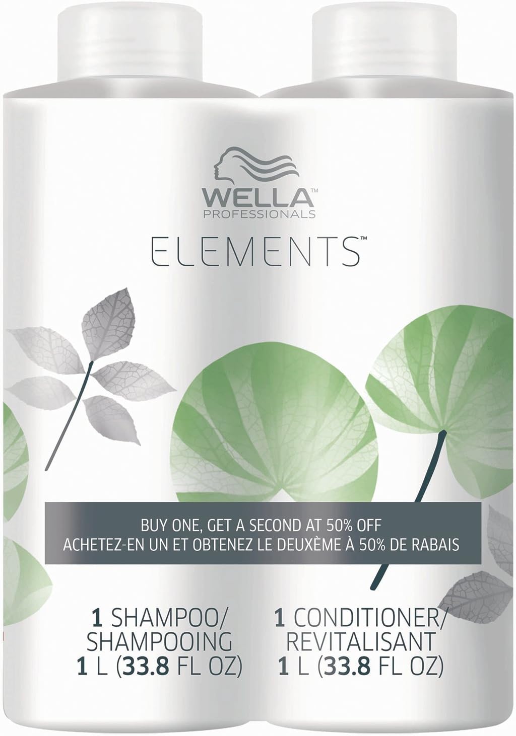 WELLA ELEMENTS DUO SHAMPOO, CONDITIONER LITER Amazon.ca Beauty