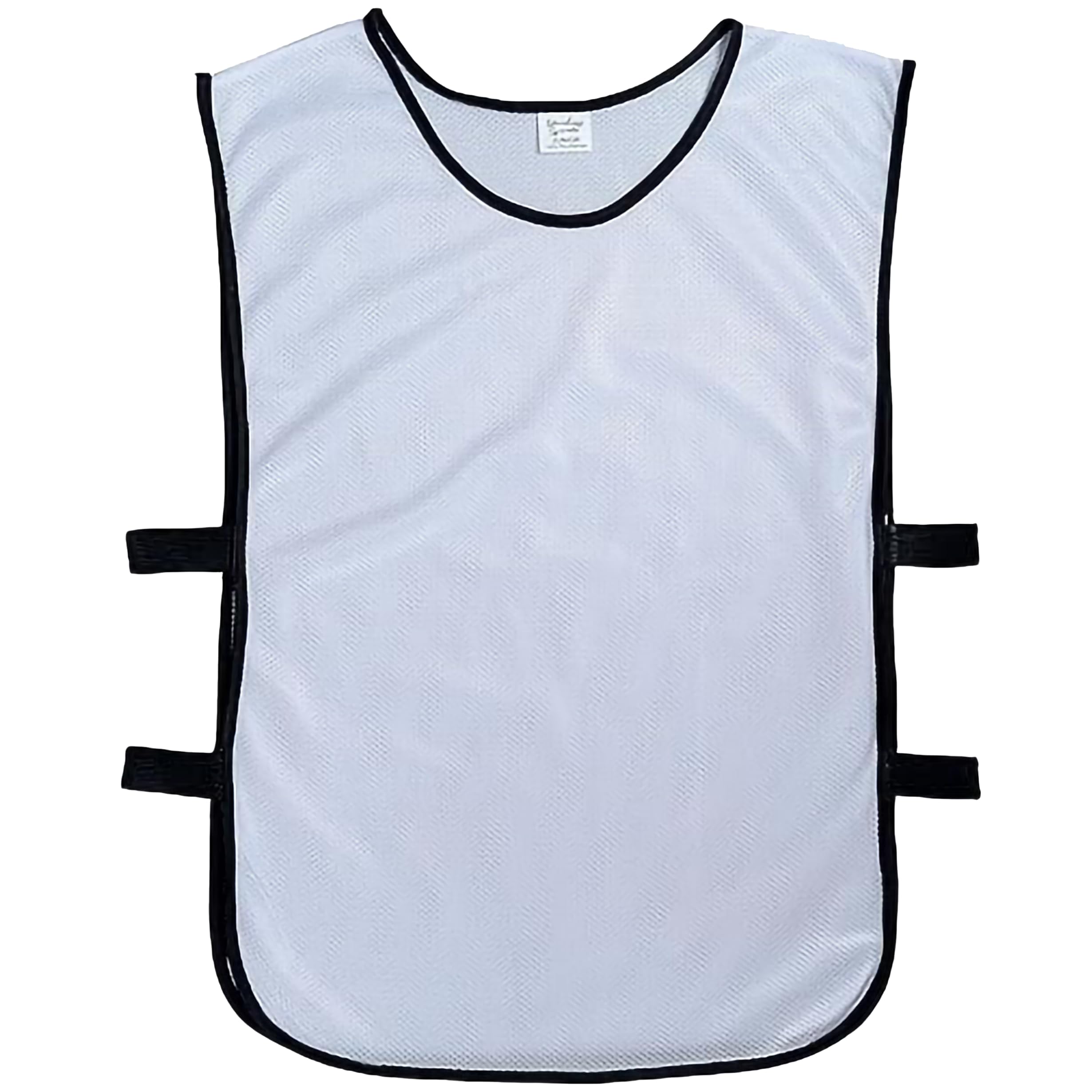 12 X Training Football Bibs For Adults - Sports Bibs For Football, Basketball, Soccer, Netball, Rugby, Cricket & Hockey –Team Practice Vests For Men & Women (Sky, Kids under 7 year) — image 1