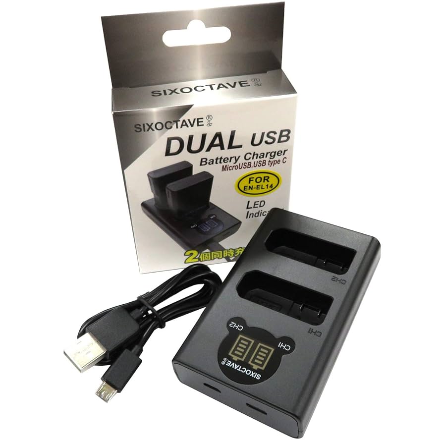 Nikon D5600 ボディ バッテリー2個 + 充電器 楽天市場】2個同時充電可能 NIKON ニコン EN-EL25 / EN-EL25a