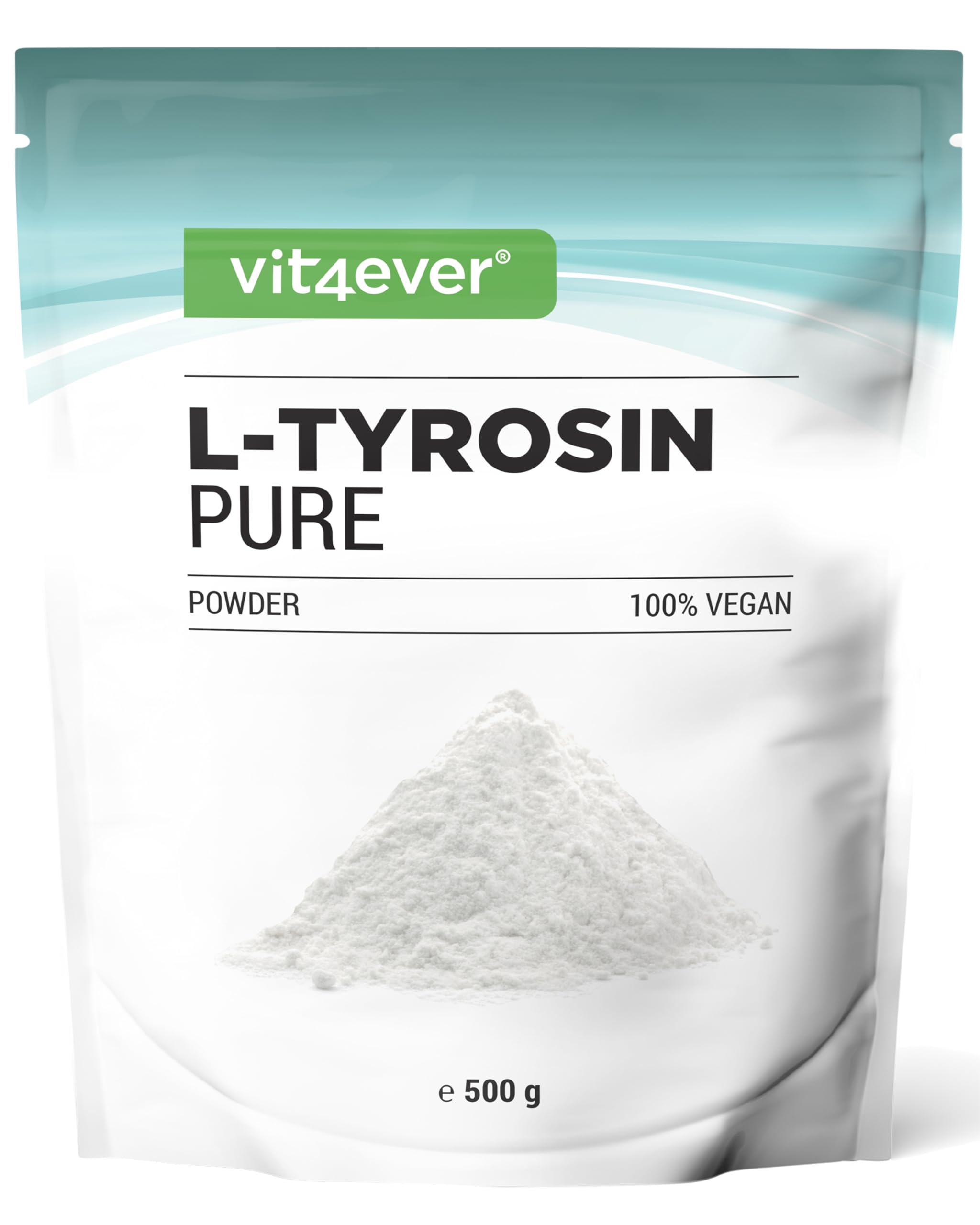 L-Tirosina 500 g Polvere Amminoacido Puro Vegan 333 Porzioni