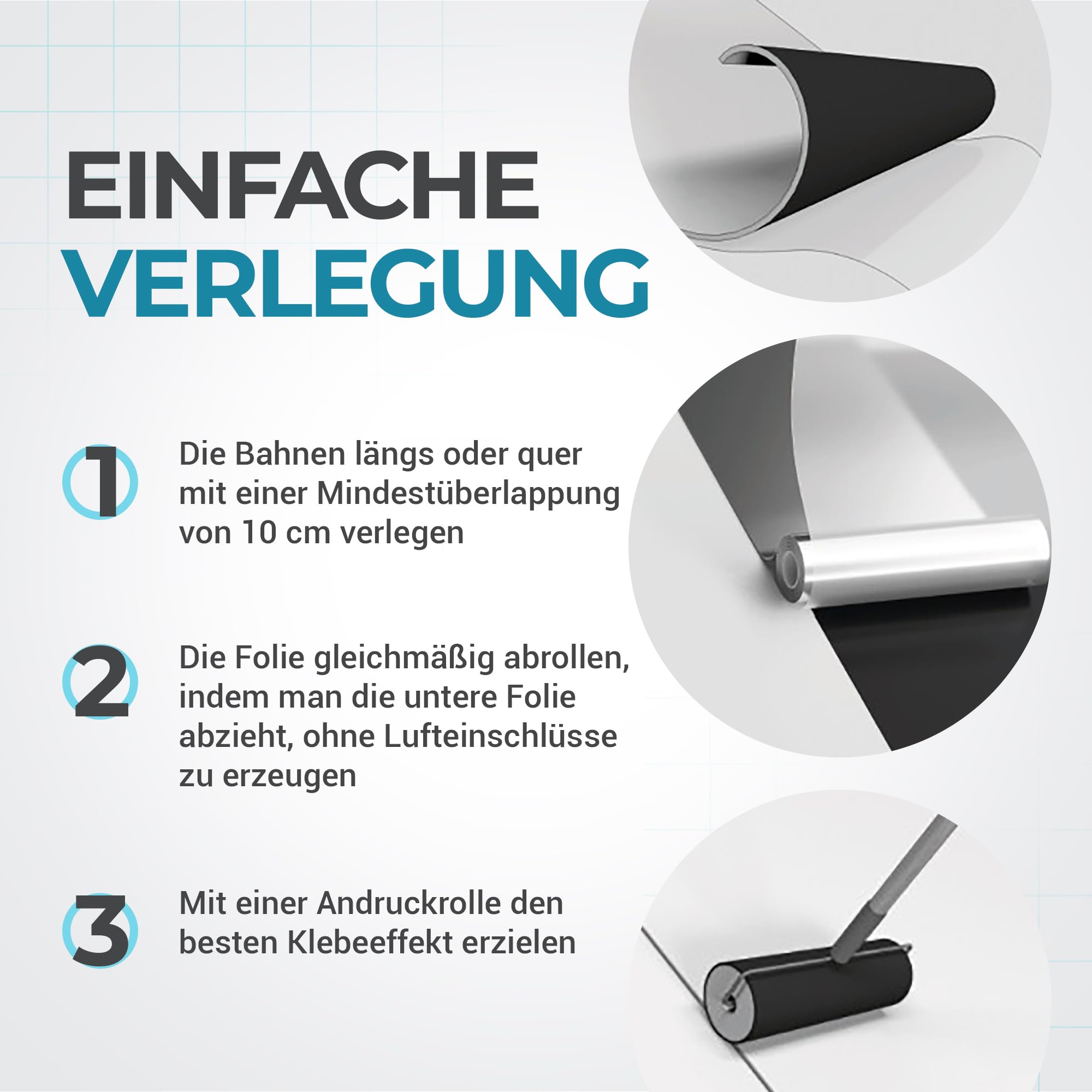Dachfolie Aluminium selbstklebende Folie Ziegelrot 5 x 1 Meter Wasserdicht Bitumen