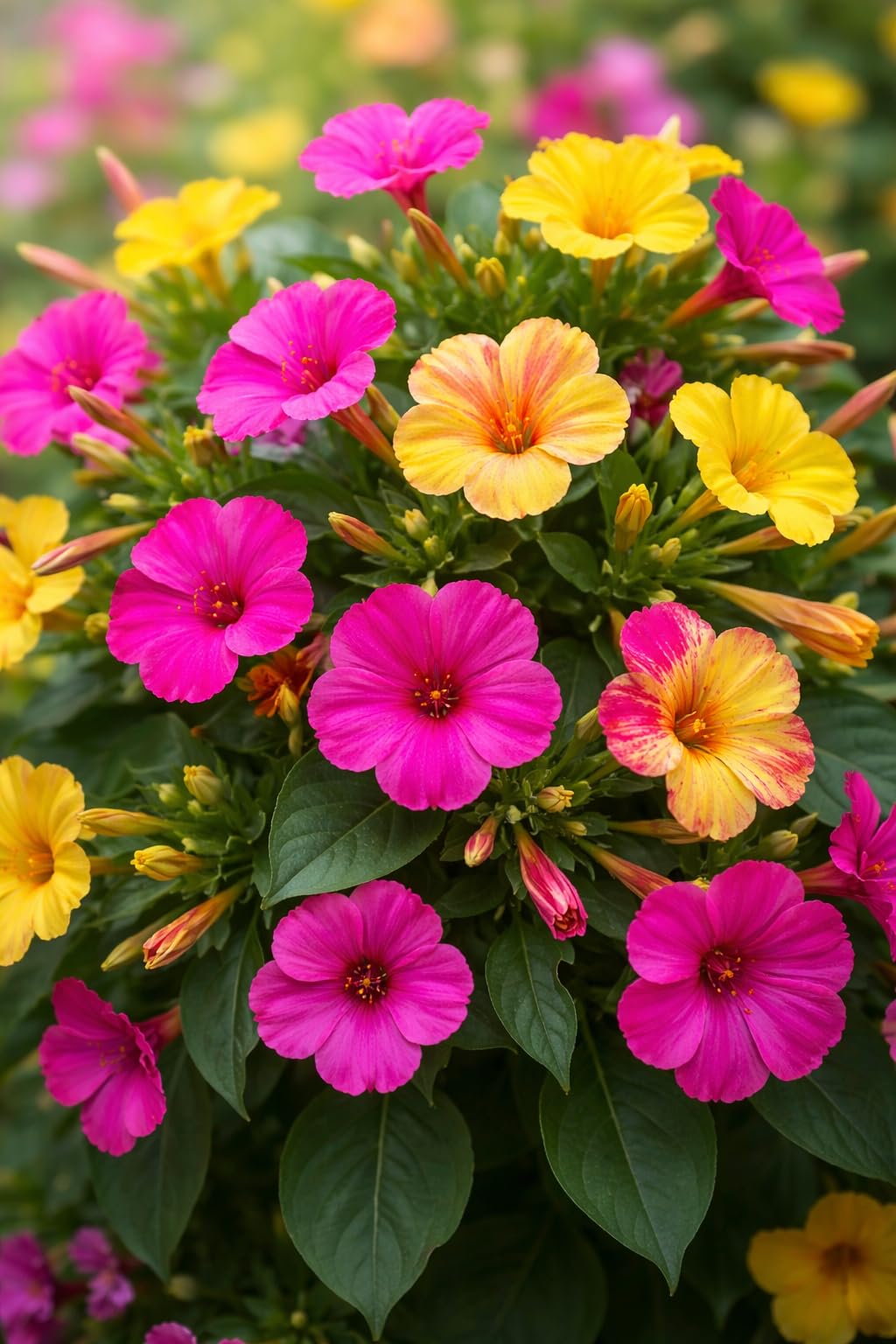 1000 Wunderblume Samen Mix (Mirabilis jalapa) Bunt Duftend Garten Balkon