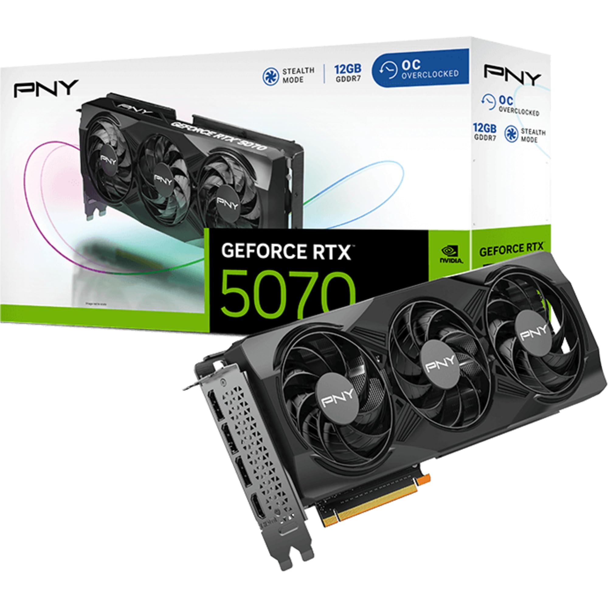 PNY GeForce RTX 5070 OC NVIDIA 12 GB GDDR7
