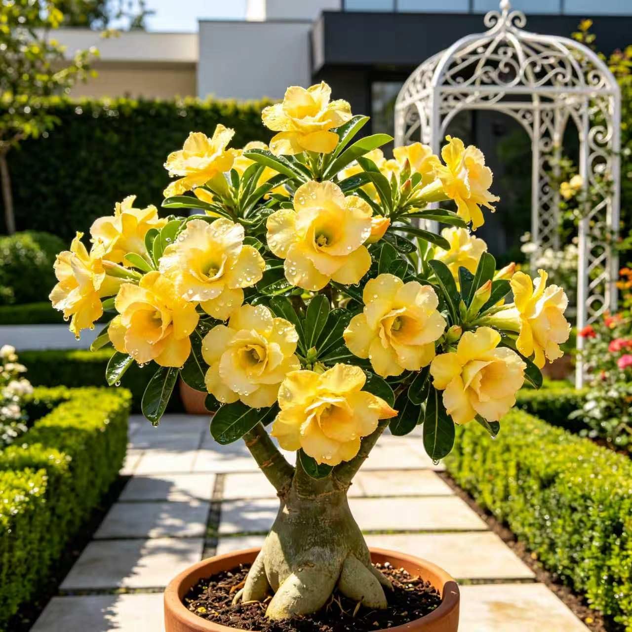 Rare Desert Rose Growing Substrate, Perennial, Bedding plant-10pcs-B