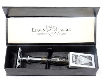 Edwin Jagger Plaza Range Traditional Safety Razor (Marble)