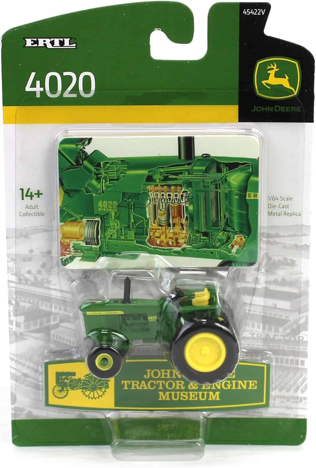 John Deere 1/64th 4020 - 2014 Tractor & Engine Museum Edition