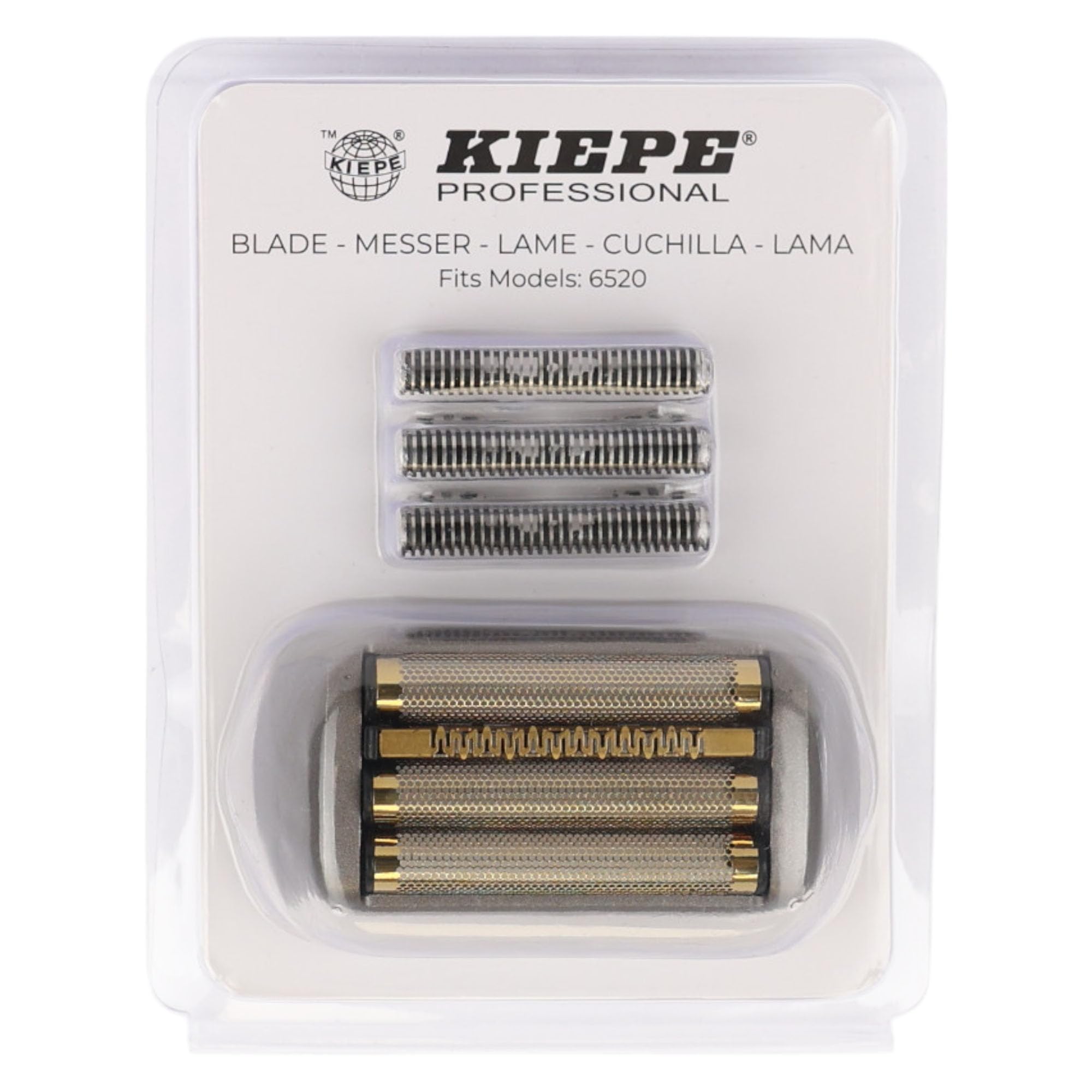 Kiepe Smooth Shaver Foil & Cutter 652, Replacement Smooth Shaver Foil for Professional Shaving, Compatibility,Kiepe Smooth 6520 Electric Shaver, No Irritation, Sensitive Skin Shaver Foil for Men