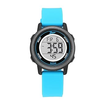 Zoop Digital Gray Dial Unisex-Child Watch-16015PP02